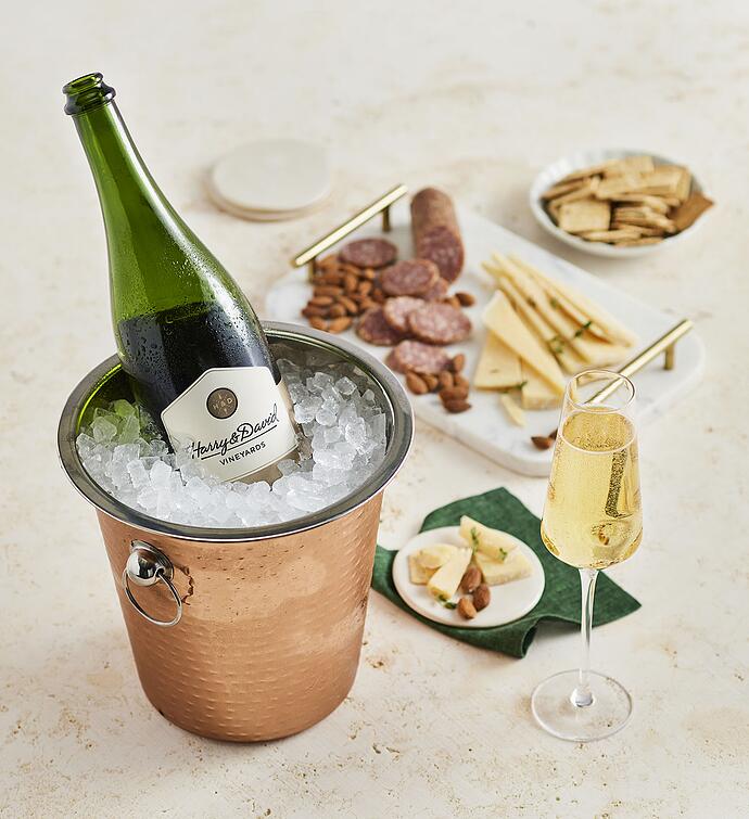 Metal Chiller and Wine Gift